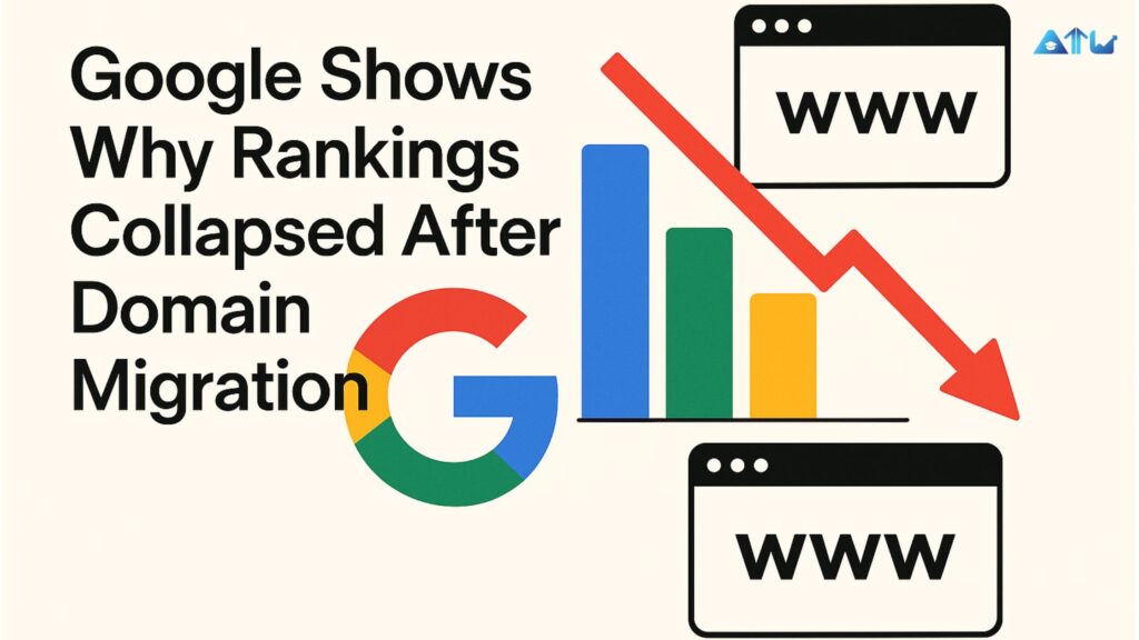Google Shows Why Rankings Collapsed After Domain Migration